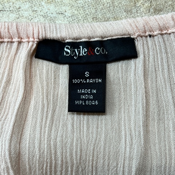 Style & CO.Size Small Womens Blouse - Picture 7 of 9